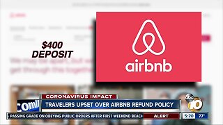 Travelers upset over Airbnb refund policy