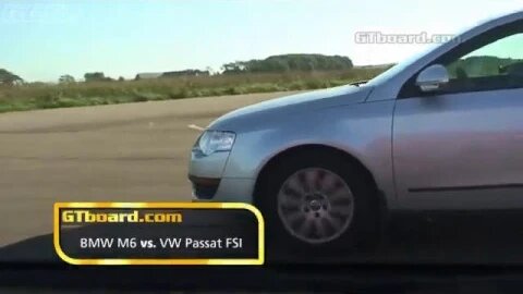 BMW M6 vs Nissan Micra vs Volswagen Passat Estate