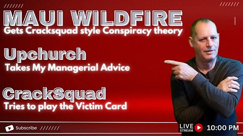 Maui wildfires get cracksquad crackpot conspiracy theories applied