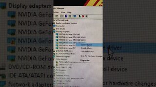 How To Fix a Windows GPU NVIDIA Display Adapter Error #Shorts