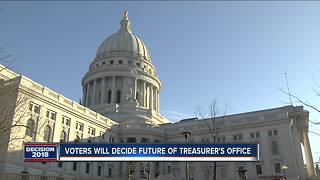 Voters will decide whether to eliminate Wisconsin State Treasurer position