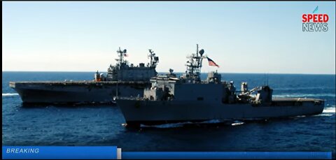 NATO landing ship spotted 70 kilometers off the coast of the Kaliningrad region
