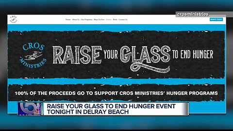 'Raise Your Glass to End Hunger' Wednesday night in Delray Beach