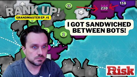 Risk Rank Up Grandmaster Series - Episode #1 - Capital Conquest Reverse World