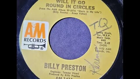 Billy Preston – Will It Go Round In Circles