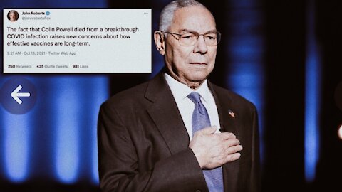 Former US Secretary Of State Colin Powell - Fully Vaccinated - Died Of Covid | 19.10.2021