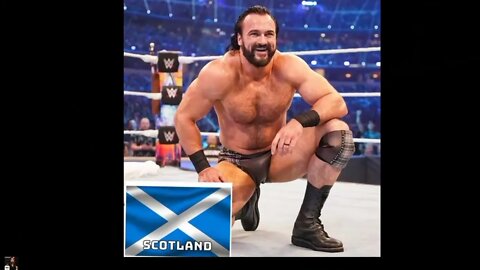 WWE Male Wrestlers From Different Countries