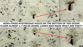 Scientists Baffled, Strange Holes on Seafloor Look Man-made 1.7 Miles Below, Greg Allison, Scientist