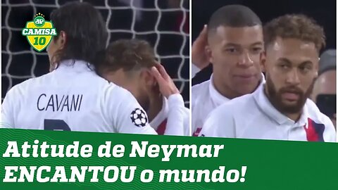 Ele enfim MUDOU? Essa atitude de Neymar ENCANTOU o mundo no jogo do PSG!