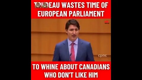 💩🤡 TURDEAU WHiNES ABOUT CANADiANS 🇨🇦🥱