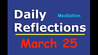 Daily Reflections Meditation Book – March 25 – Alcoholics Anonymous - Read Along – Sober Recovery