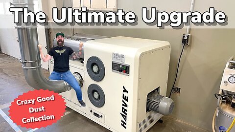 Ultimate Woodshop Upgrade || Installing My New Dust Collector