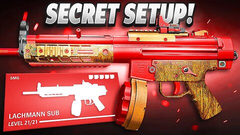 this *SECRET* LACHMANN SUB Build is INSANE in MW2! (Best Lachmann Sub Class Setup) -Modern Warfare 2