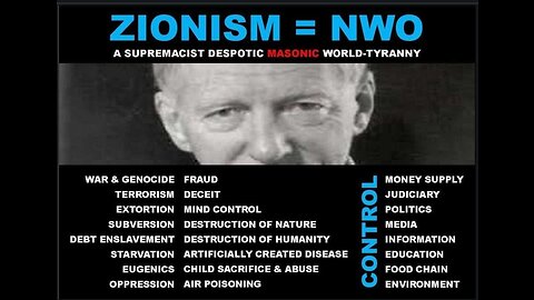 The Balfour Declaration - Rothschilds Isreal - Khazarian Jesuit Satanic Death Cult 👹🧙‍♀️🤘