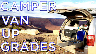 Update to my Dodge Caravan Camper Van Conversion Rumble Version
