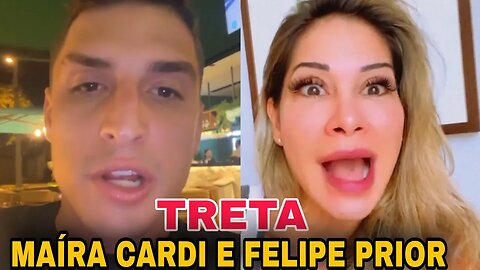 Treta! Maira Cardi e Felipe Prior discutem / #arthuraguiar #bbb22 #maíracardi #webtvbrasileira