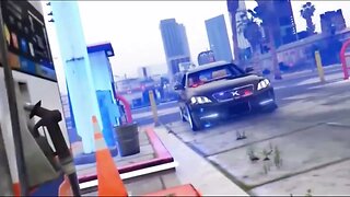 GTA V Michel on Mark-X danger ⛔️ driving in gta v #youtube #ytshorts #tbt