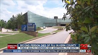 Second flu related death in Kern County