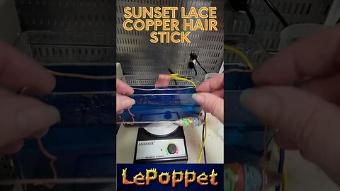 Sunset Lace Copper Hair Stick