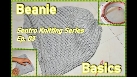 How to Knit a Simple Beanie on the Sentro 48 Knitting Machine