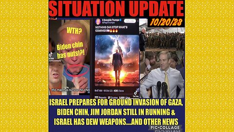 SITUATION UPDATE 10/20/23 - Gcr/Judy Byington, Biden Wants Billions To Ukraine, Gaza Hosp Fake News