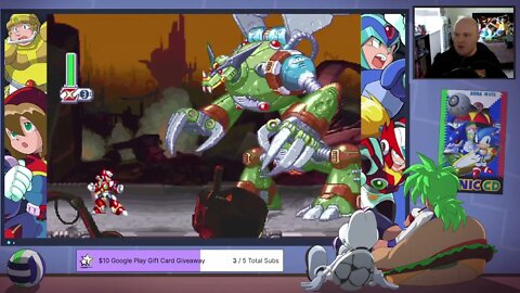 Mega Man X4 (Zero) Let's Play Part 1 (Broadcast June 26th, 2022)