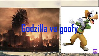 Godzilla vs goofy