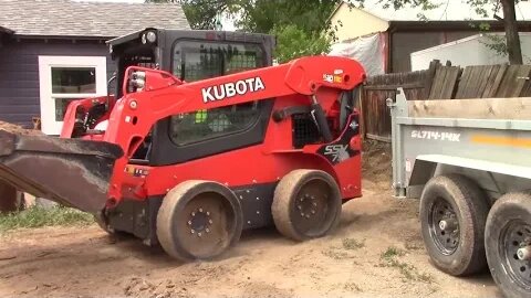 Changing Tires On The Kubota And More Dirt Work At The Rental House