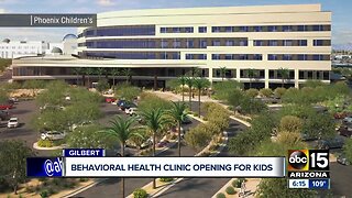 Behavioral health clinic opening for kids