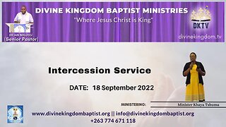 Intercession Service (18/09/22)