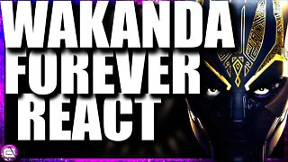 Black Panther: Wakanda Forever - Official Trailer (2022) Lupita Nyong'o, Letitia Wright Reaction
