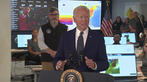 Joe Biden claims Republicans don't believe the Climate Changes (feat Kamala Harris + John Kennedy)