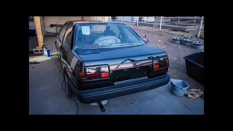 Turned $100 paint job to $10,000? Rear AE86 completed!