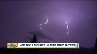 Record number of lightning strikes in Seattle