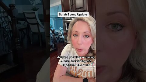 Sarah Boone update