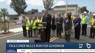 San Diego Mayor Faulconer mulls run for California governor