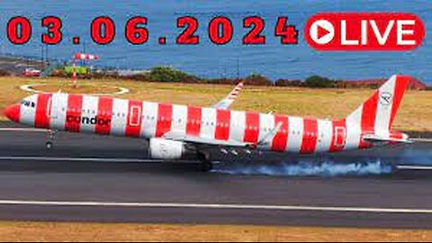 LIVE BIG SHOW From Madeira Island Airport 03.06.2024