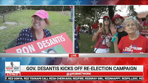 FL Gov. Ron DeSantis Re-Election Campaign Kickoff in West Palm Beach - 4/16/21