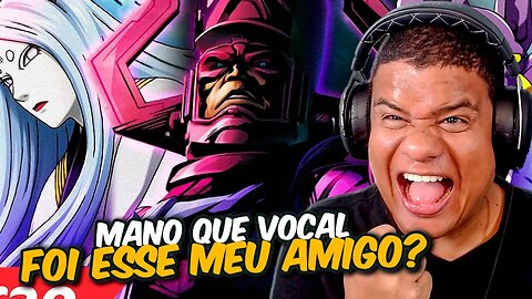 RAP DA KAGUYA, BILLS e GALACTUS - DESTRUIDOR DE MUNDOS | React Anime Pro