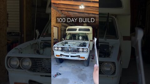 4x4 Toyota chinook conversion in 100 days. #transformation #transition #4x4offroad #build #toyota