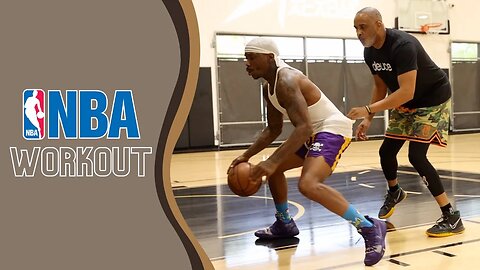 Bone Collector Goes Through Full NBA Workout with Phil Handy
