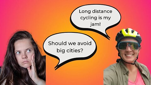 Cycling in the United States- is it safe? Should we avoid big cities? Marinella's cycling adventure!