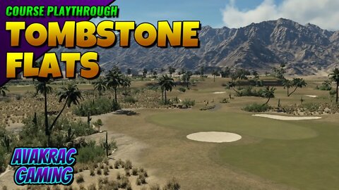 PGA TOUR 2K23 - Tombstone Flats (Course Playthrough)