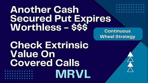 Cash Secured Put Expires Worthless | Extrinsic Value - Roll or Hold | Continuous Wheel Strategy