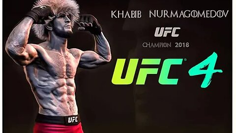 UFC 4 FEATURED FIGHT: KHABIB NURMAGOMEDOV G.O.A.T PS4 LIVE