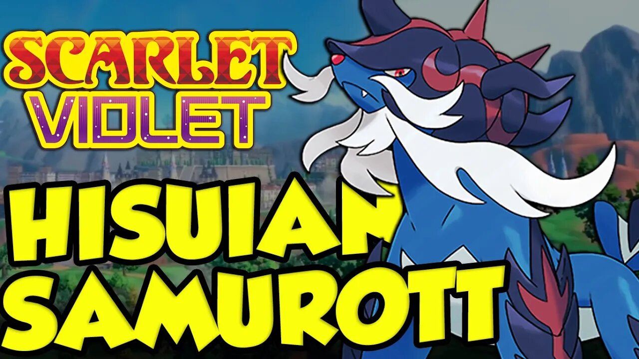 BEST HISUIAN STARTER POKEMON? Best Hisuian Samurott Moveset for Pokemon