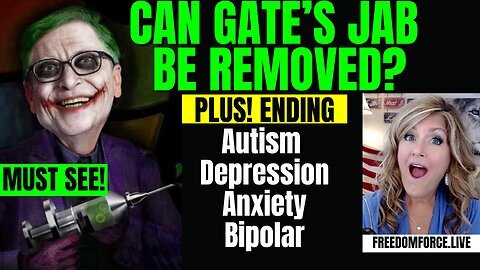 Melissa Redpill - Can GatesJab be Removed? plus Autism, Depression, Anxiety, Bipolar