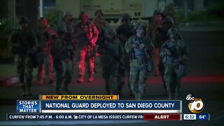 Portion of National Guard deployed to La Mesa