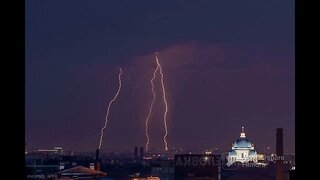 Tempestade na Rússia gera lindas fotos e vídeos