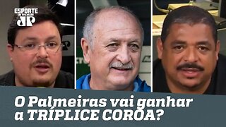 O PALMEIRAS vai ganhar a TRÍPLICE COROA? Veja DEBATE!